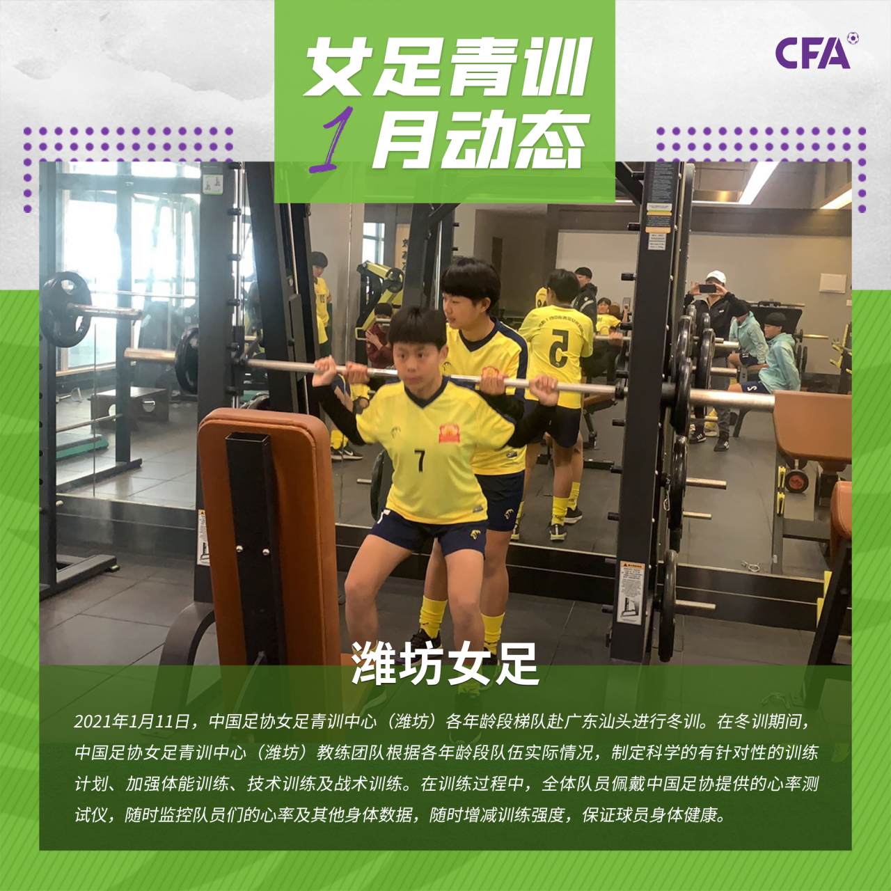 关于国家队青训人员培训加紧，打造更强技战术体系的信息