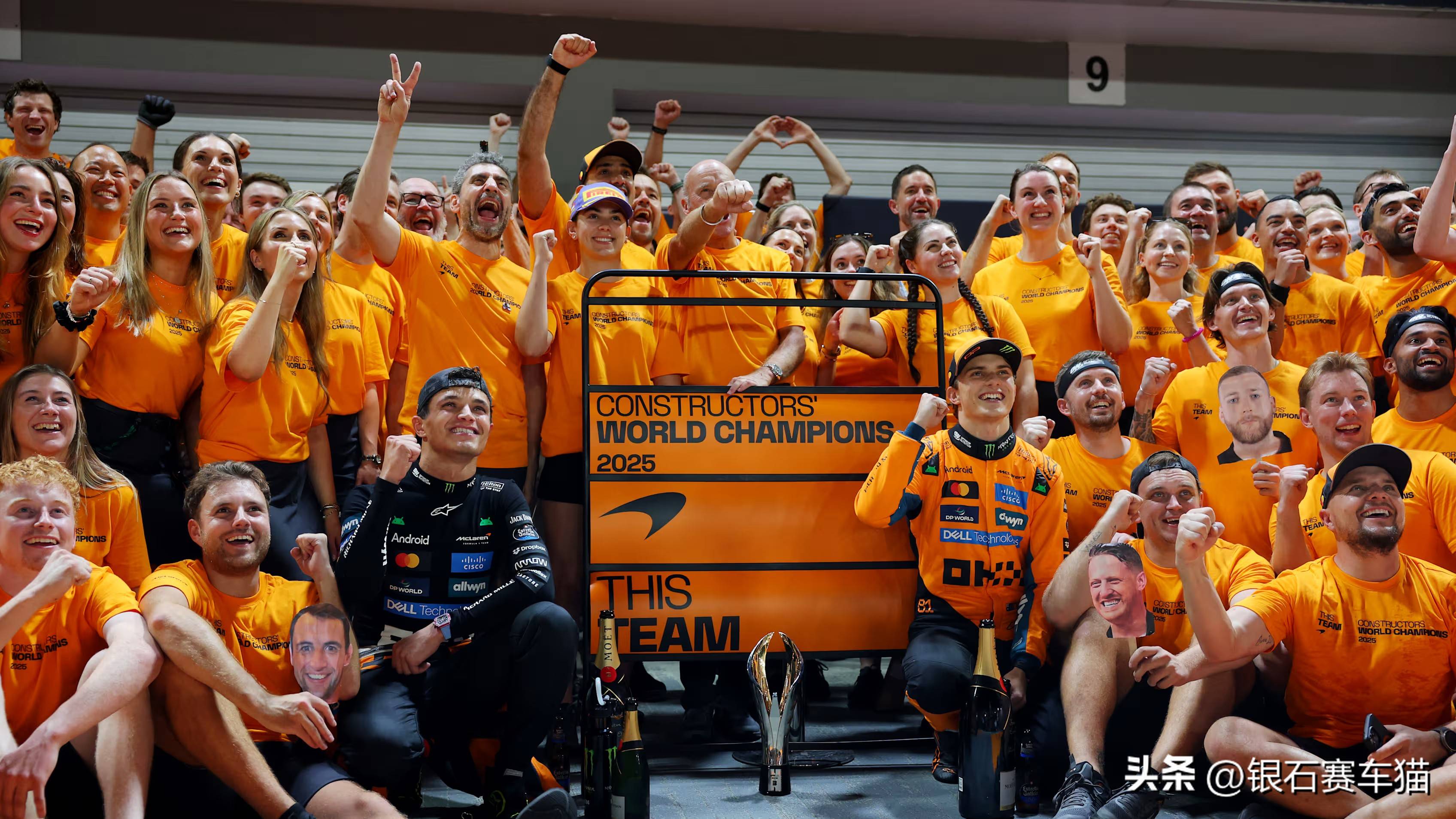 索伯车队鏖战威廉姆斯，诺里斯关键制胜